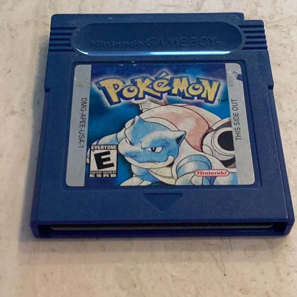 Pokemon Blue Version Nintendo Gameboy Game Authentic Game Boy 1998 Original - Picture 3 of 16